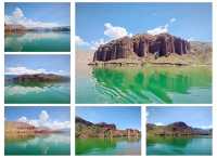 闖入丹霞與碧水交織的坎布拉地質公園