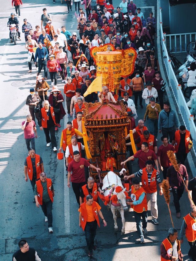 非遺龍虎宮張府王爺出巡王府馬隊