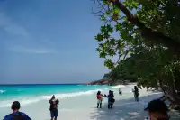 今日份斯米蘭島的超絕好天氣!