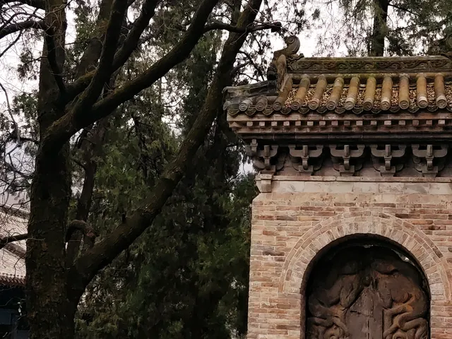 入冬的少林寺 入冬的少林寺