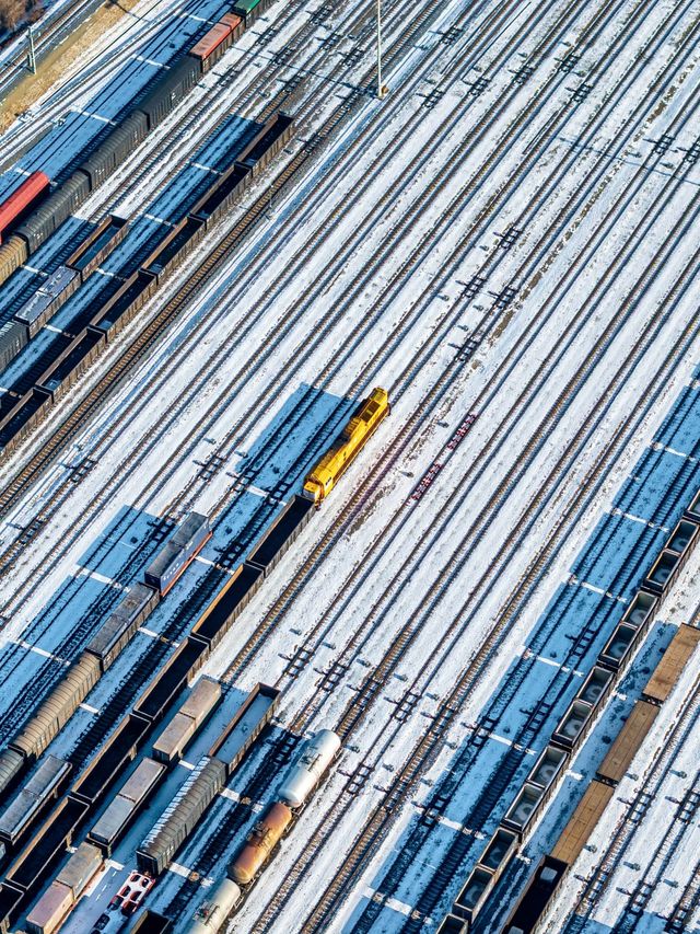 飛了3000公里,我在哈爾濱拍到雪國列車 飛了3000公里,我在哈爾濱拍到雪國列車