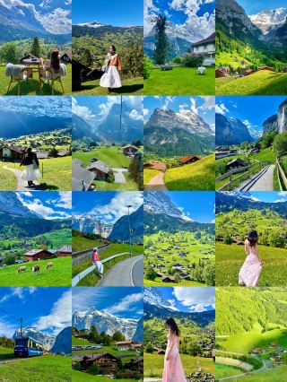 スイス・グリンデルワルト｜一緒にドライブで『ハイジとおじいさん』へ