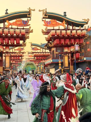 มณฑลชานตงมีสถานที่ที่ยอดเยี่ยมขนาดนี้เลยเหรอ?! เมืองจำลองบรรยากาศราชวงศ์ซ่งที่สมจริง!! เปิดใหม่เมื่อวันที่ 15 กุมภาพันธ์ เวลาเปิดทำการ: