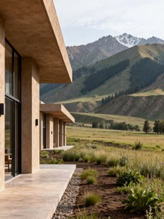 พักผ่อนอย่างสบายใจในที่พักสไตล์ลอดจ์กลางทุ่งหญ้าอันสวยงามในยี่หลี่ เป็นเวลา 7 วันเต็มกับครอบครัว