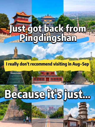 Returned from Pingdingshan. I really don’t recommend visiting in August or September because it’s too…
