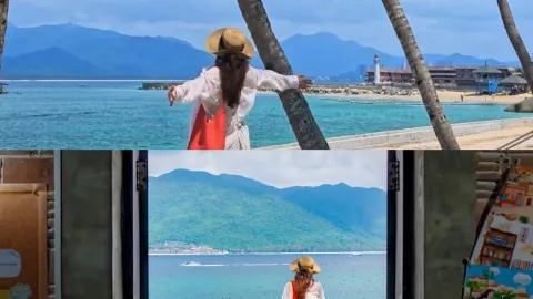 I thought Sanya was beautiful enough, until I came to Lingshui... Seriously, I'm obsessed. This is the real deal — traveler post in Lingshui