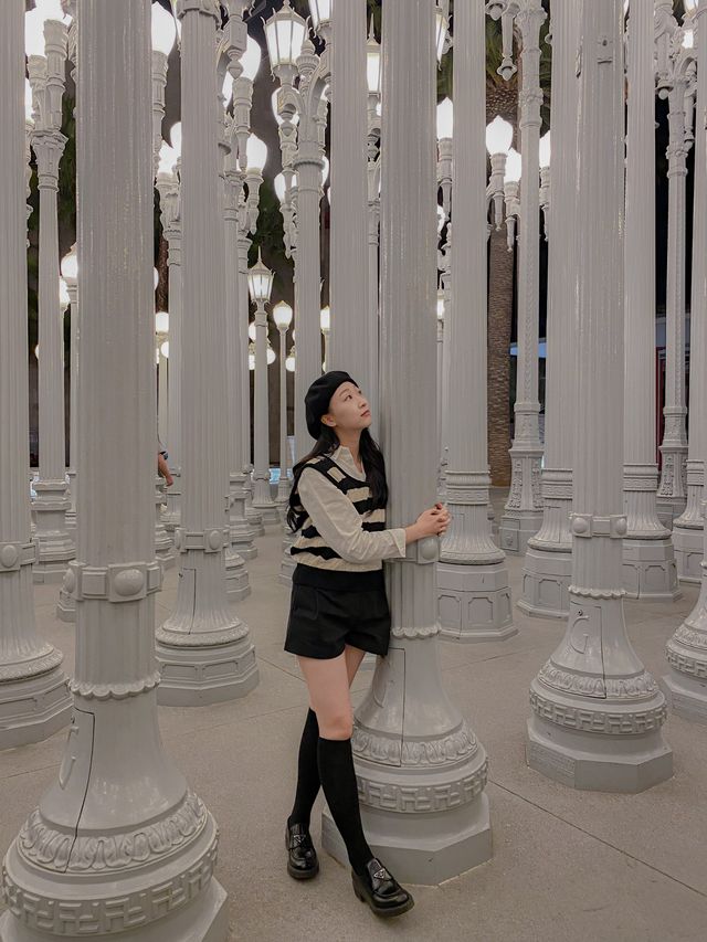 미국에서 유럽갬성나는 찐 핫플인 lacma🤍🖤