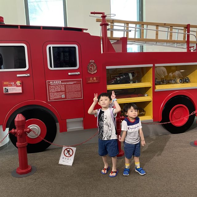 週末室內好去處🚒🚑消防及救護教育中心暨博物館