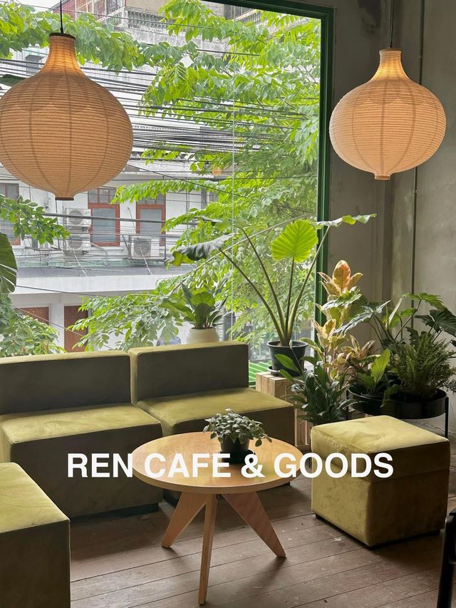 REN Cafe and Goods คาเฟ่สเปเชียลตี้มัทฉะ