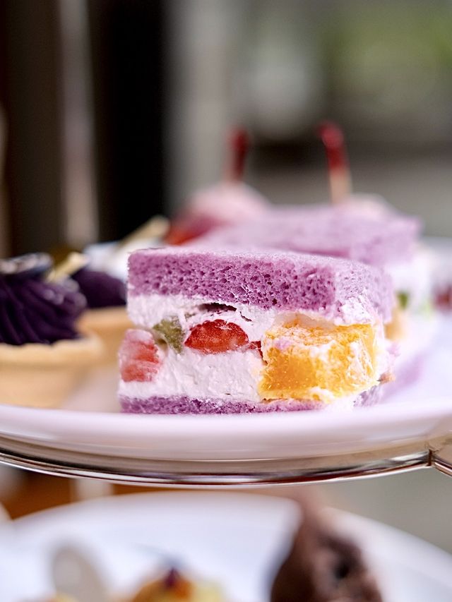 召喚紫色控💜 夢幻酒店Afternoon Tea