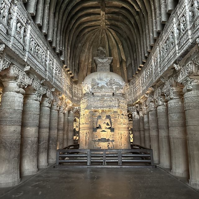 世界文化遺產！印度阿姜塔石窟 Ajanta cave 驚艷的佛教藝術