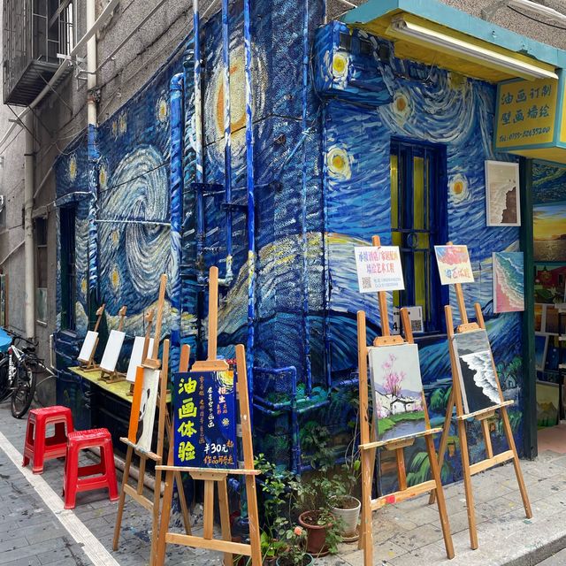 深圳一日遊2️⃣充滿藝術氣色嘅大芬村🎨