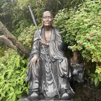 Discover the buddha path in the mist