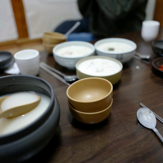 두근두근여름휴가 오래된 경주 전통음식 맛집 경주원조콩국