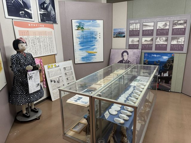 山口・長門。『仙崎駅』仙崎で愛される『金子みすゞ』