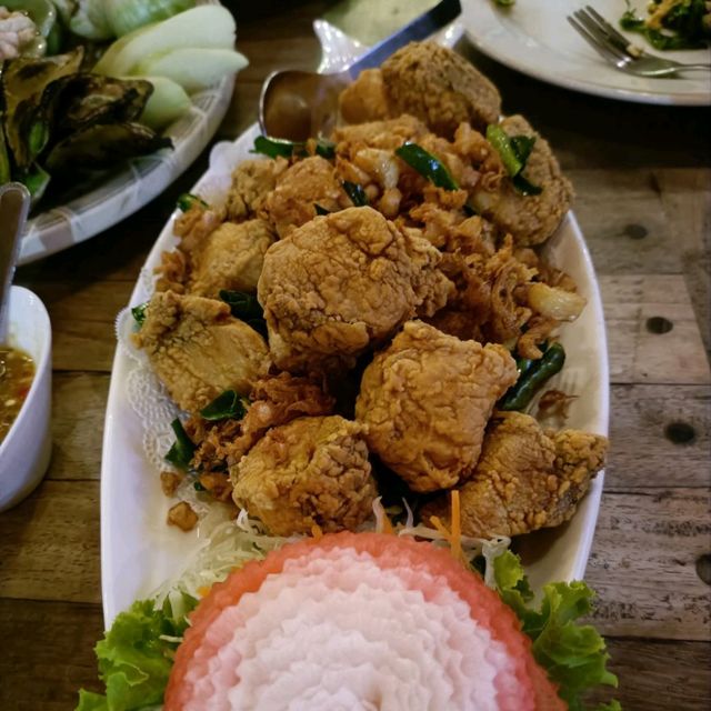 ไก่ใต้น้ำ ...ชื่อนี้มีแต่ของอร่อย