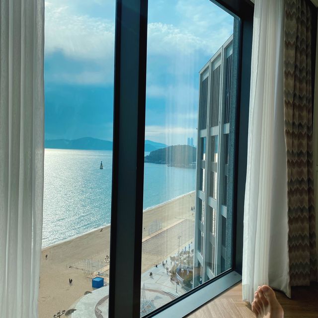 해운대 바다에 떠 있는듯한 5성급 호텔💙