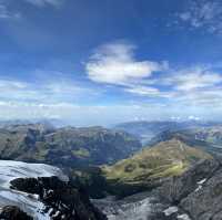 少女峰看阿萊奇冰川（Aletsch Glacier）