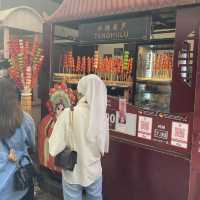 Beautiful Street with Nice Food & Souvenirs