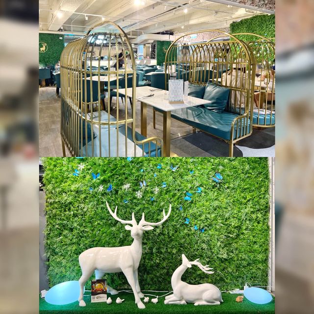 【森林系小鹿西餐廳🦌特色鳥籠座位】