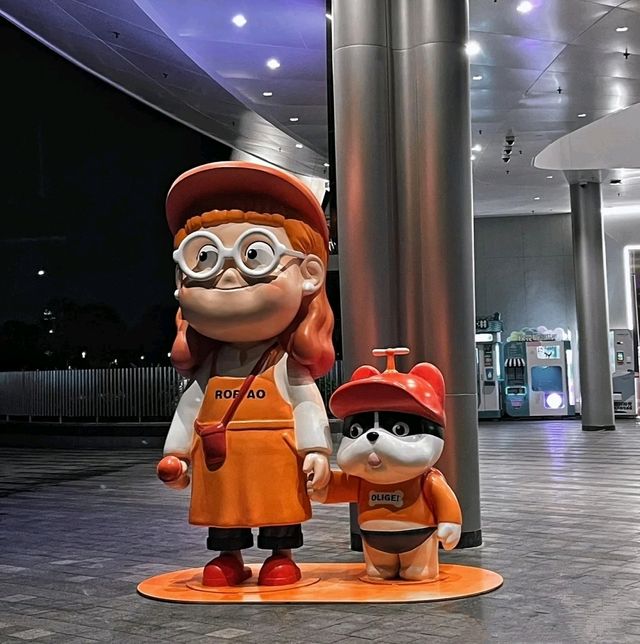 深圳最美夜景之一歡樂港灣摩天輪🎡