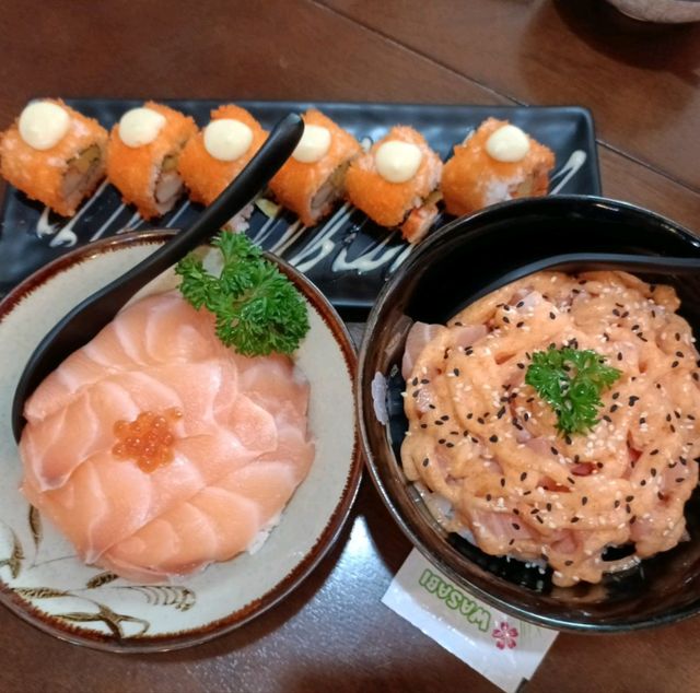 ซูชิมั้ย ปั๊มปตท.วัดธรรมจักร อาหารญี่ปุ่นคุ้มค่า 