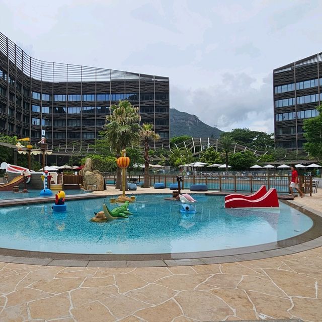 海洋公園萬豪酒店戶外設施十分多