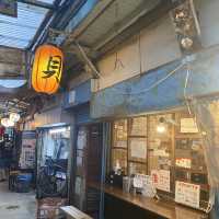 沖縄の栄町で貝づくし！