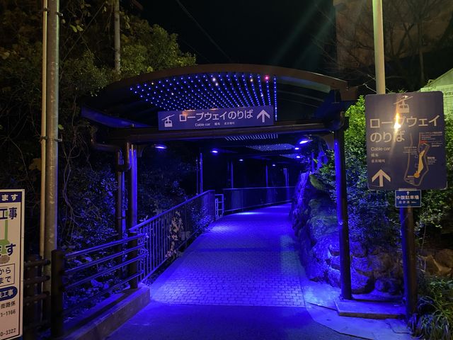 日本長崎｜日本三大夜景之一稻佐山頂展望台