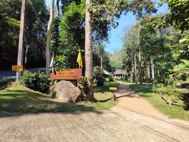 สายม่านหมอกน้ำตก @น้ำตกหมอกฟ้า 🌴🌴