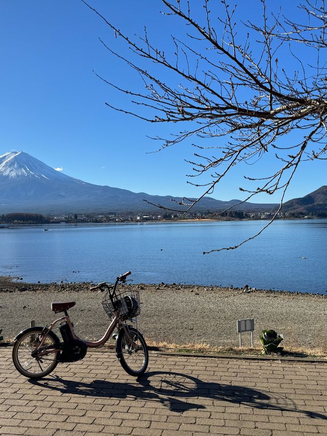 Beautiful photo spot with Mount Fuji