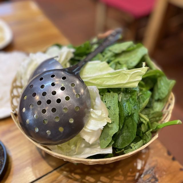 A phu sturgeon hot pot at sapa 