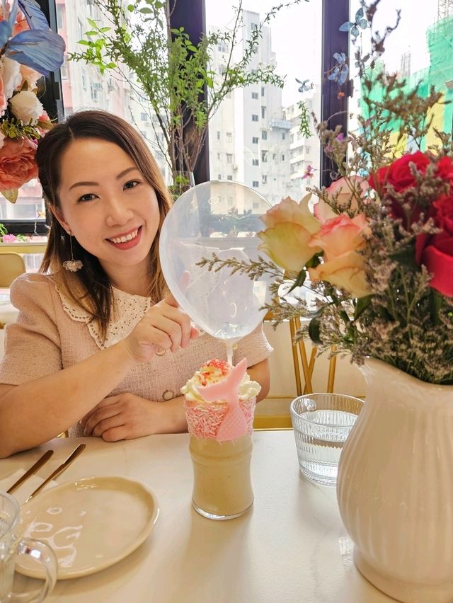 ♡超夢幻🌸花花🦋蝴蝶主題餐廳♡