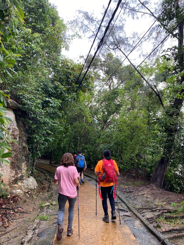 We Hiked Our Way to Monkey Beach, Penang 🇲🇾