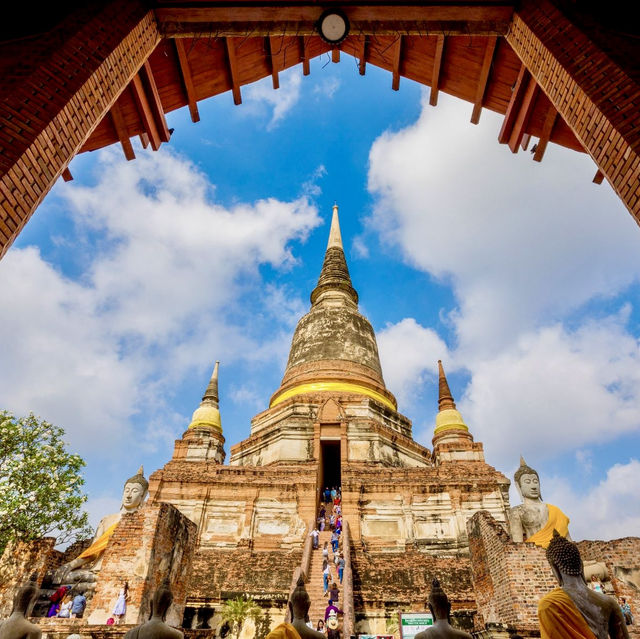 🌟Wat Yai Chai Mongkol: A Gateway to History and Serenity 