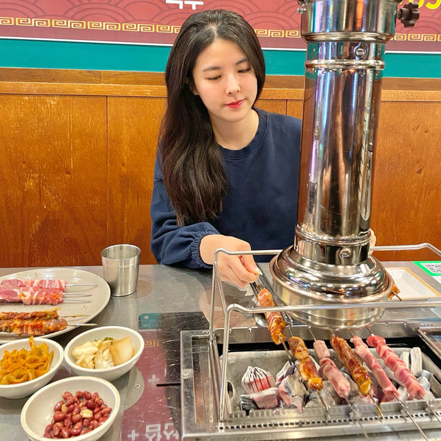9900원에 즐기는 양꼬치