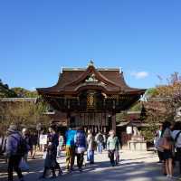Shinto shrine in Kamigyo-ku, Kyoto, Japan
