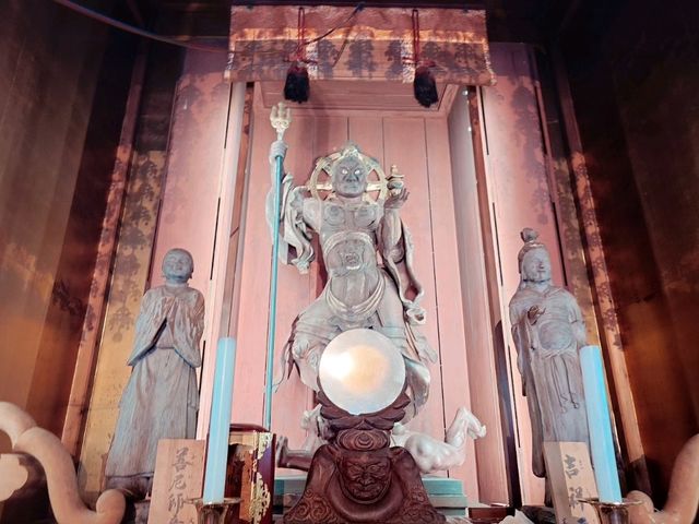 日本一の大きさの毘沙門天像一乗院