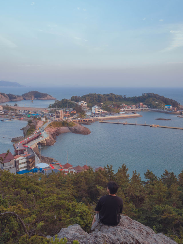 15분 등산이면 파라다이스를 볼 수 있는“군산 대장봉”