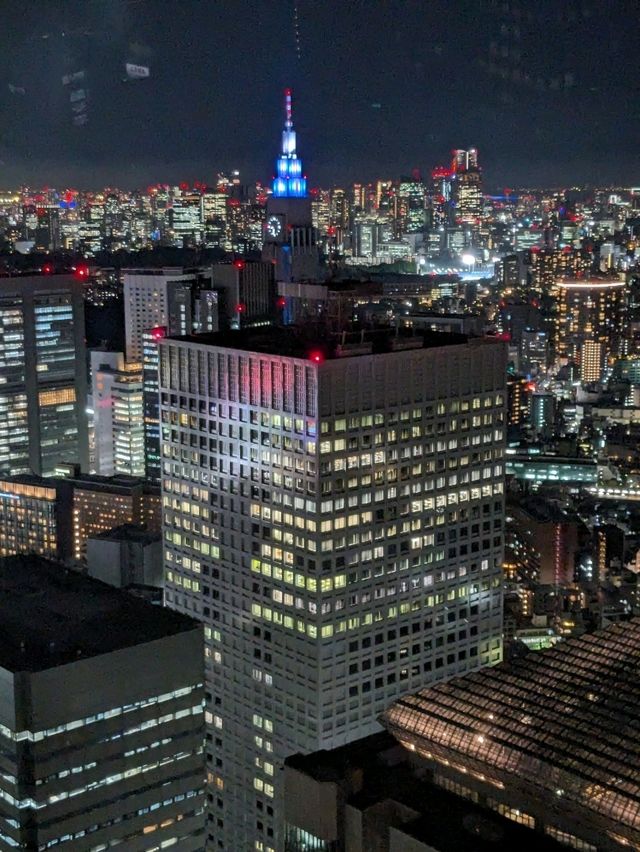 日本東京-免費高樓景觀台&光雕秀：東京都廳展望台