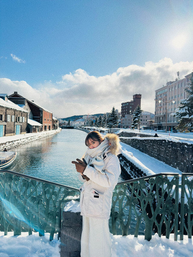 【北海道】🇯🇵🏯浪漫小樽運河，冬季必遊景點！❄️☃️