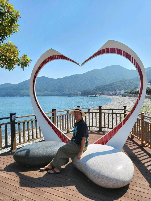 거제도에서 가장 유명한 해수욕장🏖