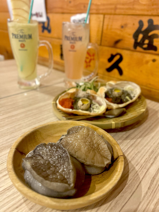 磯燒水產🦀、壽司🍣