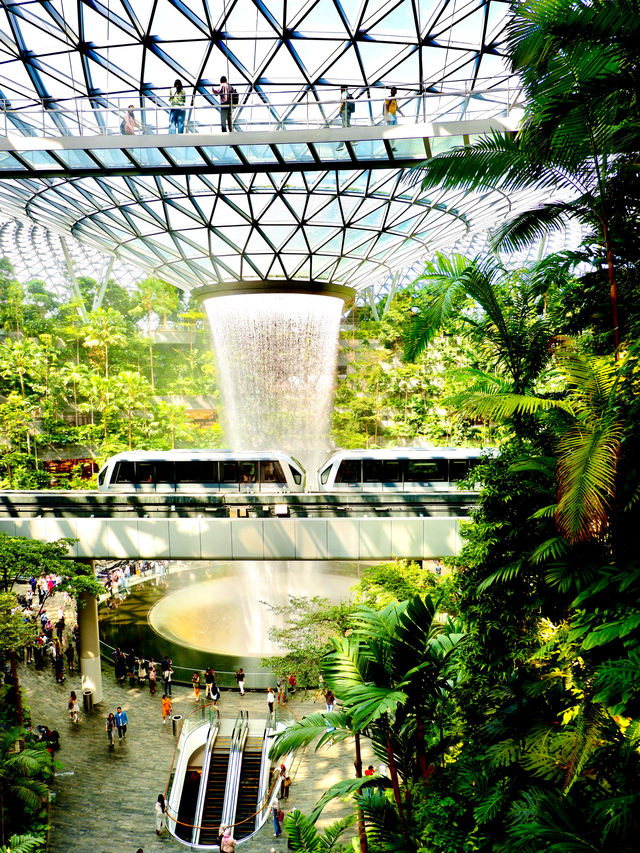 World’s Tallest Indoor Waterfall 🇸🇬✨ 