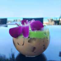 Mermaid Cafe with sea view