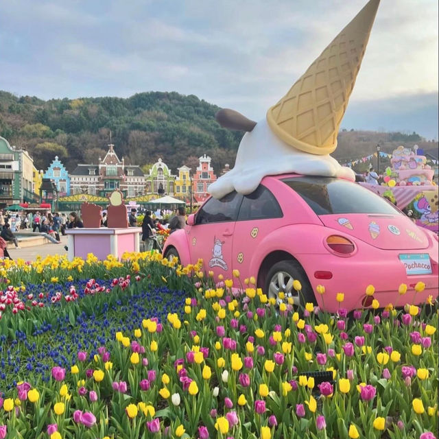 Thrills and Delights at Everland Theme Park