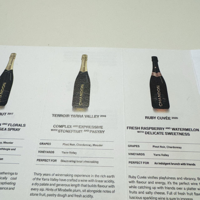 墨爾本酒莊遊（Domaine Chandon)_法國名香檳超值品酒經驗
