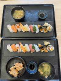 【北九州ランチ】長崎和牛にぎりもついたリーズナブルな寿司ランチ🍣