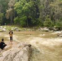 "Bentong Waterfall: A Serene Gem in Malaysia's Tropical Rainforest"