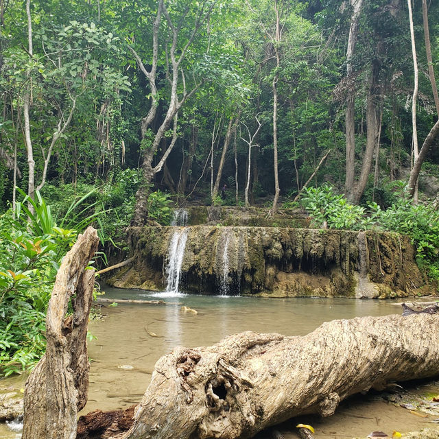 Dive into nature’s playground at Erawan National Park – a waterfall wonderland awaits!